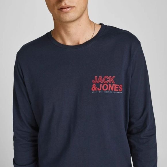 NWT Jack & Jones Floki Long Sleeve Tee - Picture 3 of 6